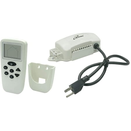 Iliving White Exhaust Fan Smart Remote Control Kit with Thermostat Humidistat Speed Controller ILG8SFRC